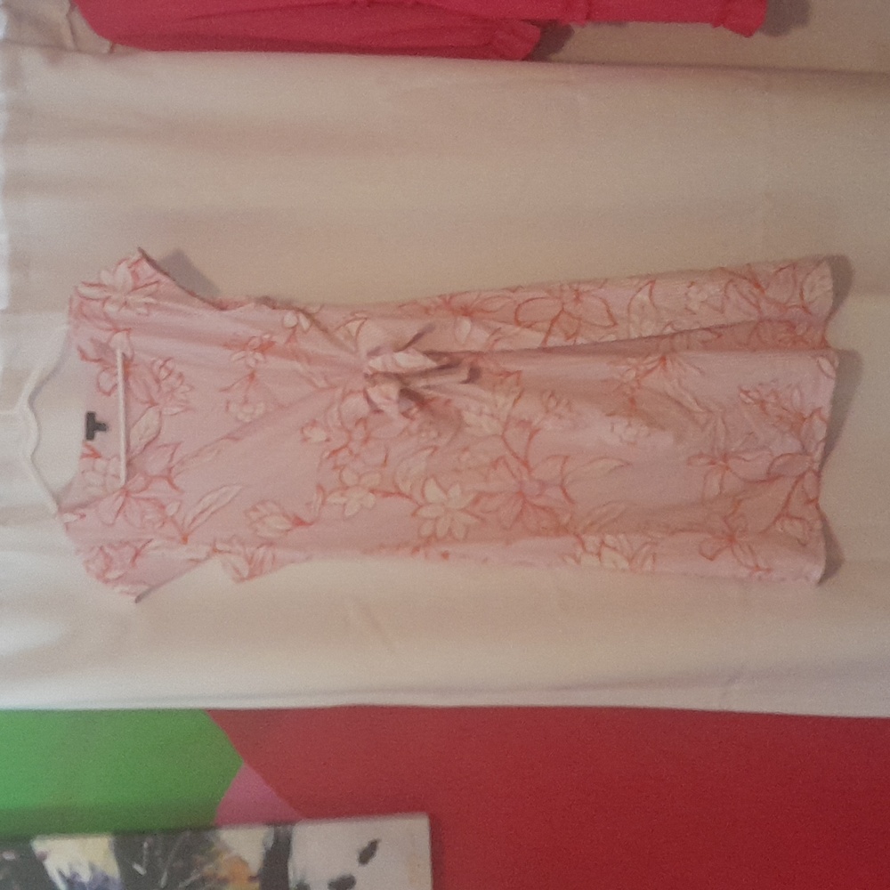 TALBOTS Tie Waist Dress